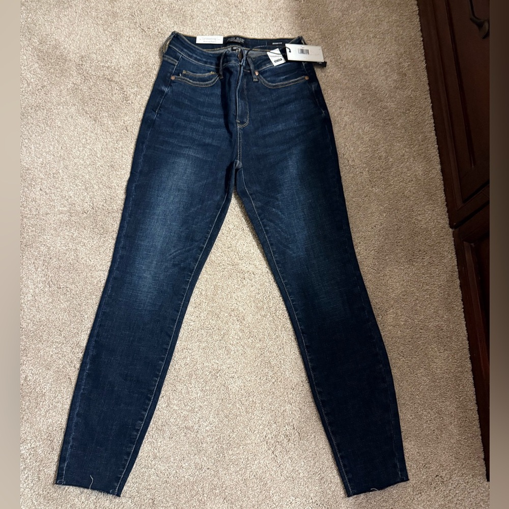 Judy Blue Tummy Control Dark Blue Skinny  Jeans NWT